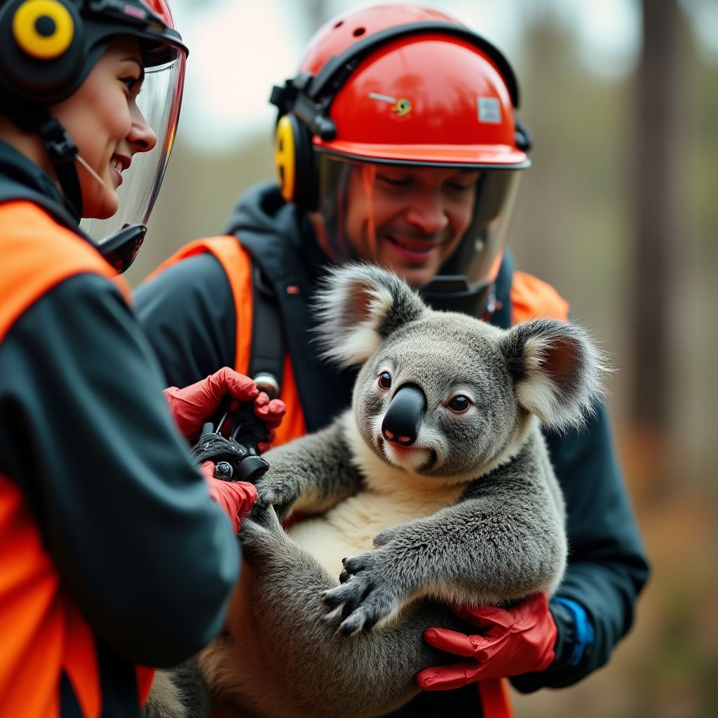 Biologist taking field notes